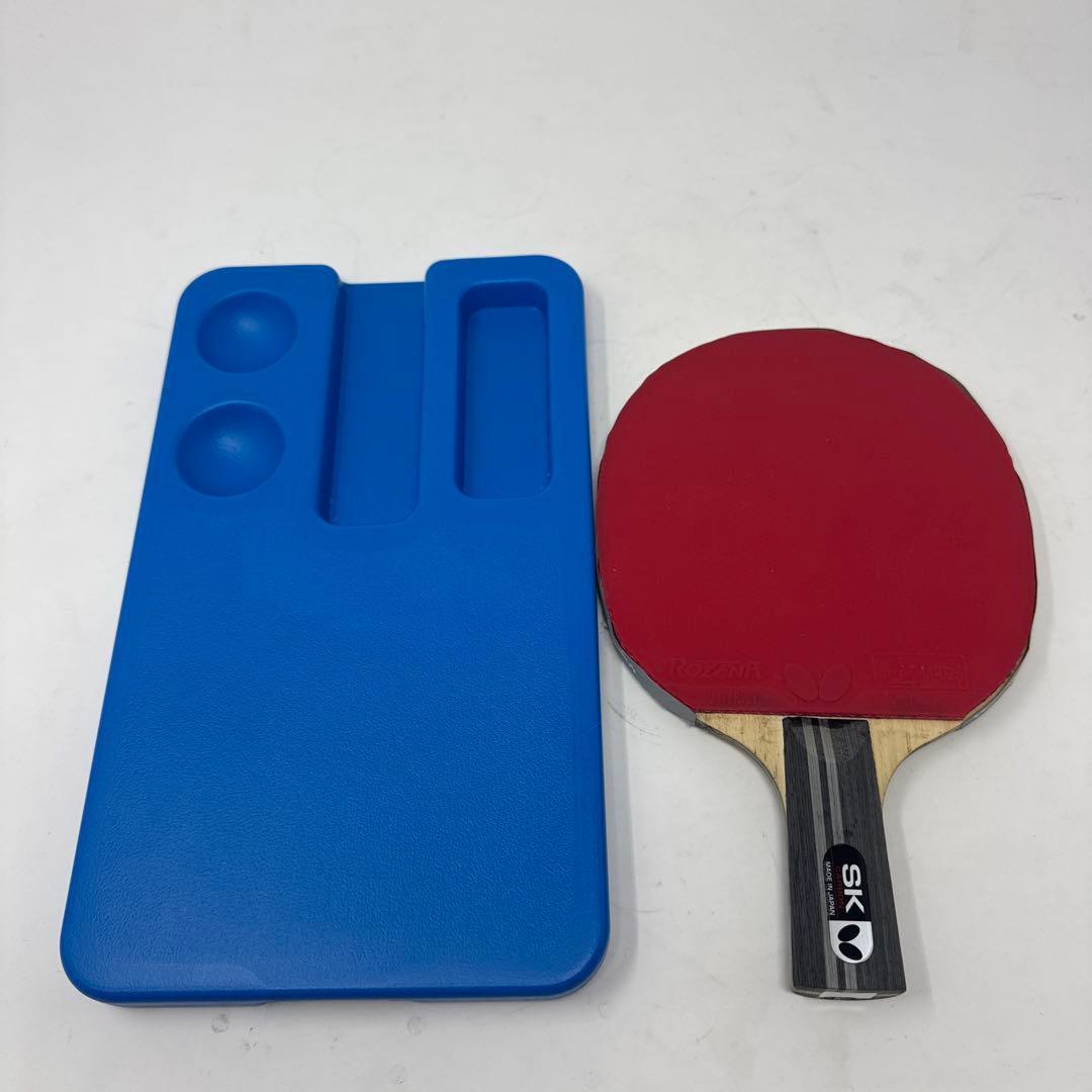 Used Chinese style pen Butterfly SK carbon table tennis racket with rubber