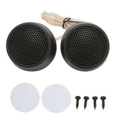 2PCS Dome Tweeter 10W 4 Ohm High Sensitivity Great Sound Quality Loudspeaker for Car O Systems