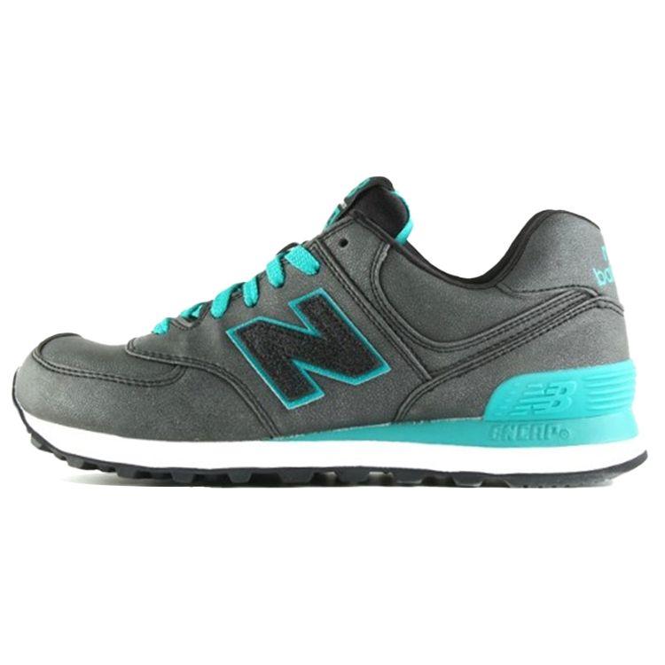 (ЖЕНСКИЕ) New Balance 574 Precious Metals - Charcoal Teal WL574MBK 35