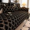 Four Seasons Universal Chenille Sofa Cushion Retro Anti-slip Sofa Mat L Shaped Corner Couch Cover for Living Room Home Decor