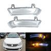 For VW Golf 5 Jetta MK5 Passat B6 Eos Sharan LED Side Mirror Turn Signal Light Indicator Lamp Clear Lens 1 Pair