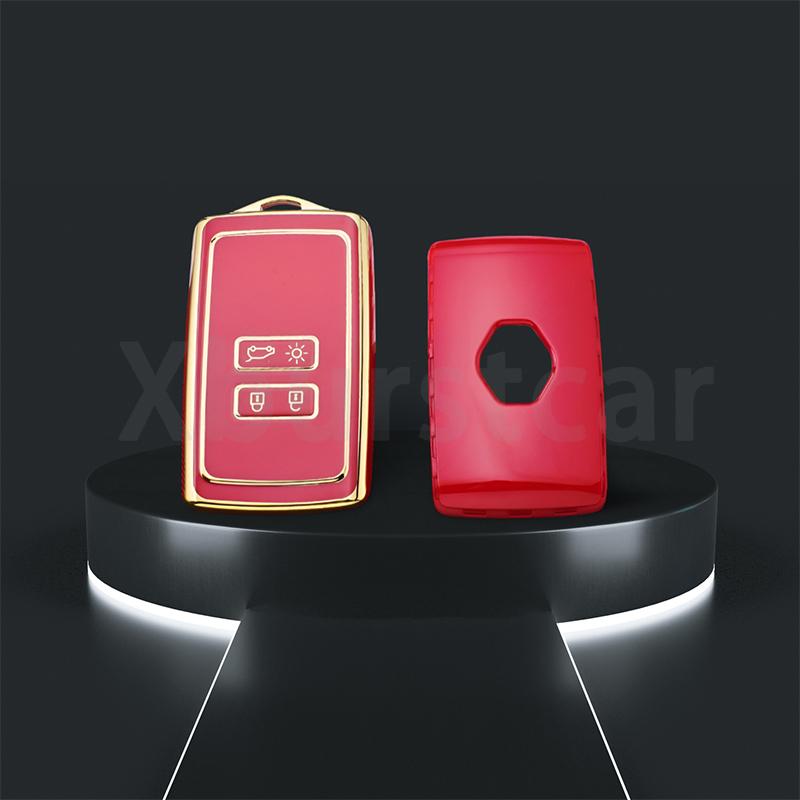 Tpu Car Key Cover Shell For Renault Captur Koleos Kadjar Zoe Arkana Espace Clio Megane Grand Scenic Sandero Dacia Duster Card