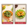 Creative Cartoon Burger Seasoning Dish Set 7/5-Layer Candy Dessert Plate Spit Bone Dish  Kitchen