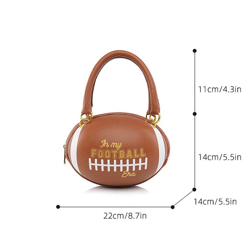 Women's Rugby Soft Bag Contrast Color Letters Trendy Fashion Niche Handbag
