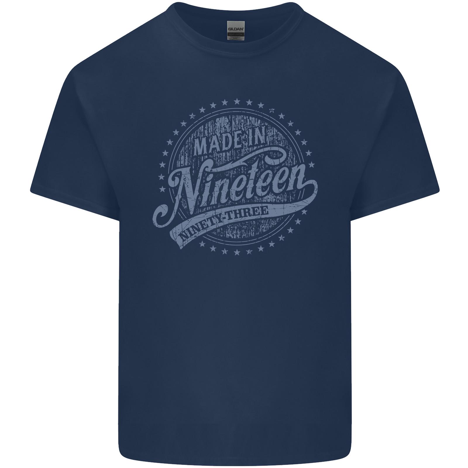

Distressed 32nd Birthday Made In 1993 Mens Light Cotton T-Shirt Mens Womens Tees Top M