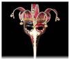 New Creative Men's Masquerade Party Mask for Halloween and Mardi Gras European and American Venetian Veneer Carnival Style