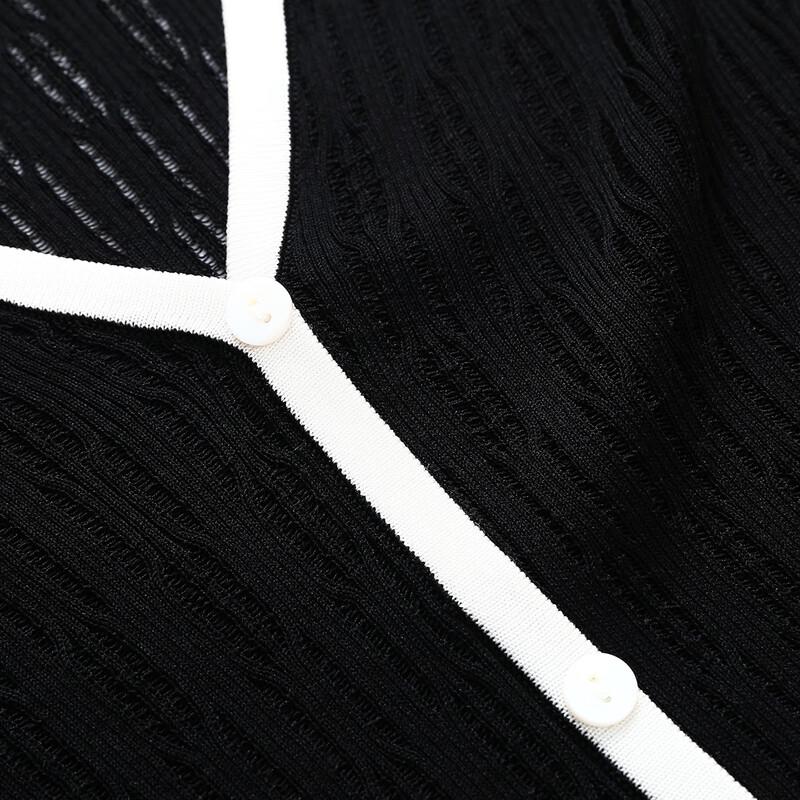 Tatune Women's Summer Minimalist Short-Sleeve Knit Top