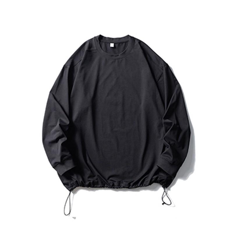 Mens Long Sleeve T Shirt Outdoor Quick Dry Sun Protection Loose Solid Color Casual Streetwear
