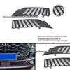 Compatible with Changan UN-K Models: Front Windshield Insect Net in Black Carbon Fiber Finish.