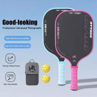 16MM Pickleball Rackets T700 Pickle Ball Paddle Set Fashion Pickleball Supplies  for Adults Kids