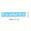 Premium Quality Side Windshield Banner Decal Sticker - 20 Inch - Enhance Your Car's Style and Visibility