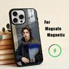 Young Hero T-Timothee C-Chalamet Phone Case For iPhone17,16,15,14,13,12,11 Plus,Pro Max Magnetic For Magsafe Wireless Charging