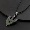 Anime Jojos Bizarre Adventure Killer Queen Arrow Necklace Pendant Snails Necklace GLOW In The DARK Night Necklace Men Women Gift
