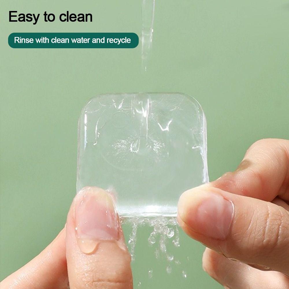 Silicone Wall Protector Self Adhesive Safety Shock Absorber Guard Door Stopper  Furniture