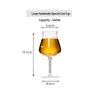 Crystal Tulip Craft Beer and Wine Glass Set