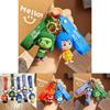 Charming 2024 Inside Out Keychain Silicone Material Key Ring For Men And Women