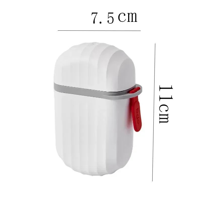 

1 шт. Портативная мыльница, герметичная коробка для хранения, водонепроницаемая, для путешествий, дома, ванной, мыльница, ящик для хранения на открытом воздухе, органайзер, лоток белый