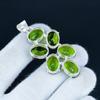 Peridot Gemstone Pendant 925 Sterling Silver- Handmade Design, Everyday Wear Jewelry, Unique Peridot Pendant Gift For Love