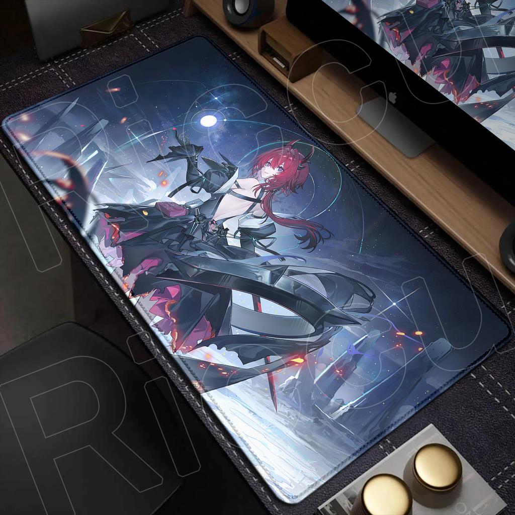 HD Printing Arknights Endfield Mouse Pad Anime Girl Laevatein Mousepad Large Gamer XXL Laptop Rug Gaming PC Accessories Desk Mat