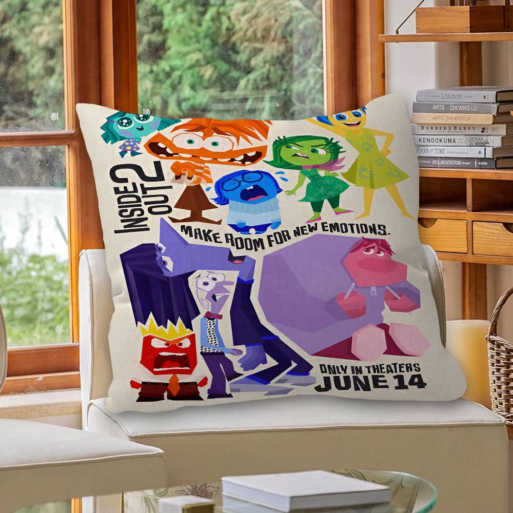 HD Prints I-Inside O-Out 2 Cushion Cover Polyester Sofa Cushions Decorative Throw Pillows Home Decoration Pillowcover