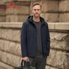 Montagut Men's Detachable Hooded Wool Blend Jacket
