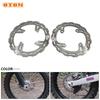 Motorcycle Accessories Front Rear Brake Disc Brake Rotor 250MM 240MM For KAWASAKI KX125 KX250 KX250F KX450F KLX450 SUZUKI RMZ250