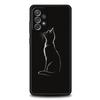 Proud Cat Phone Case for Samsung Galaxy A13 A15 A22 A23 A25 A31 A32 A33 A35 A41 A51 A52 A53 A55 Soft TPU 5G Shell Fundas Capas