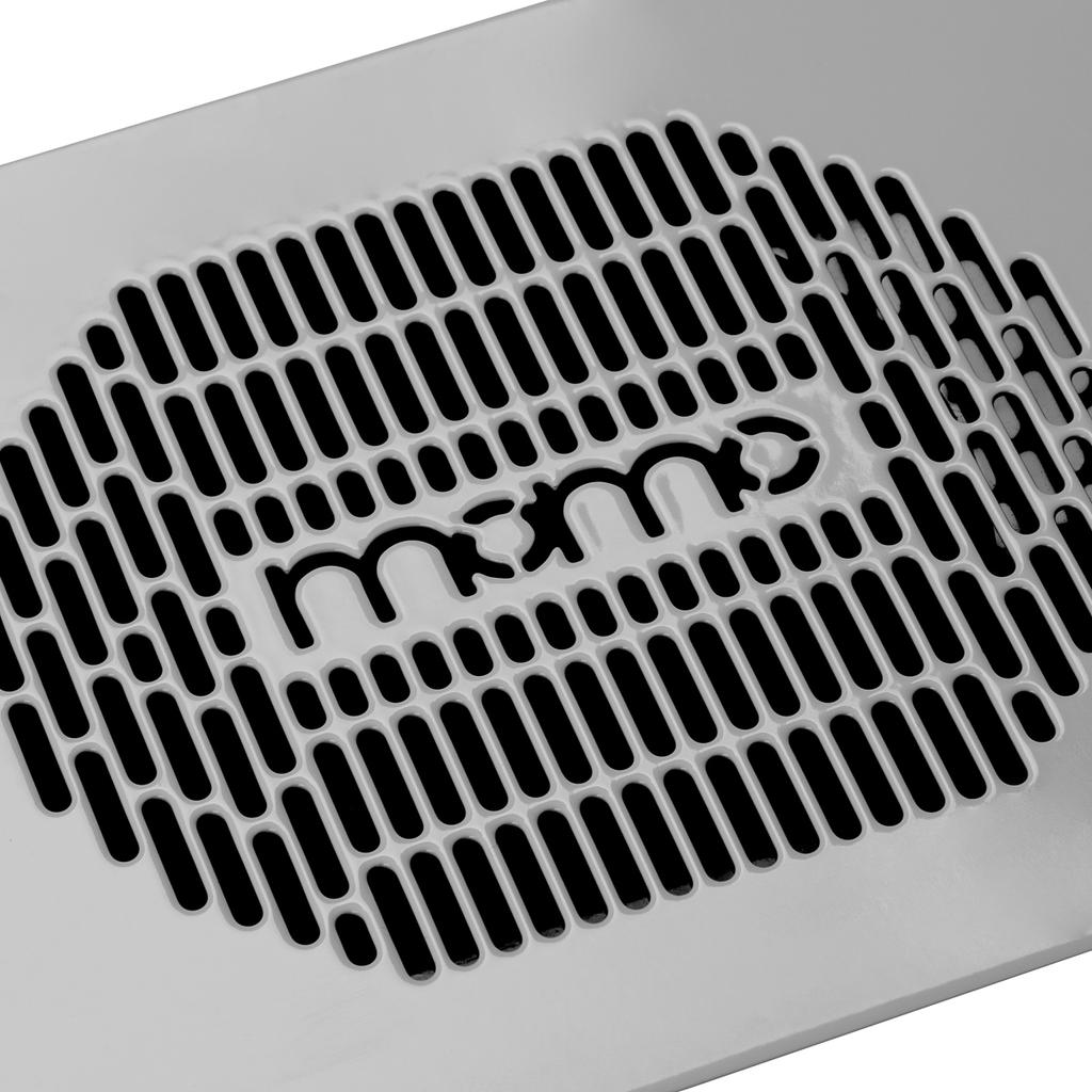 Cappa aspirapolvere da incasso Momo S-41 cromo