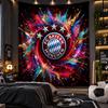 Arazzo da Appendere alla Parete Tessuto con Stampa del Bayern Monaco per Soggiorno Camera da Letto Decorazione per la Casa