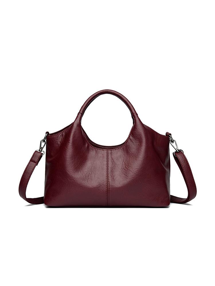 Handbag - Fashionable Single-shoulder Crossbody Bag with Large Capacity for Commuting, Carrying A Vegetable Basket, Soft Design Casually