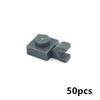 MOC Part Assemble Plate Special 1x2 with Handles Thin Brick Clip DIY Building Block Kid Toy Compatible 63868 92280 60478 18649