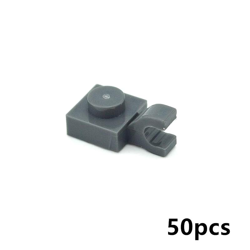 MOC Part Assemble Plate Special 1x2 with Handles Thin Brick Clip DIY Building Block Kid Toy Compatible 63868 92280 60478 18649
