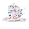 50PCS Kids Children's Disposable Face Mask Cute Funny Print 3D Designs 4-Ply Facial Masks