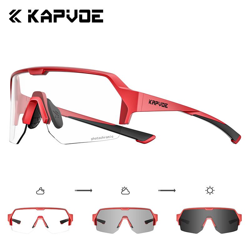 

Kapvoe Cycling Glasses Bike Sunglasses Fashion Driving Shades Glasses Bike Bicycle UV400 Sports Glasses Men Women Baseball 2026