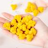 10Pcs Popcorn-Shaped Pencil Cap Eraser Set Cute Rubber Erasers for Kids Students Fun Classroom Prize School Supply Party Favors