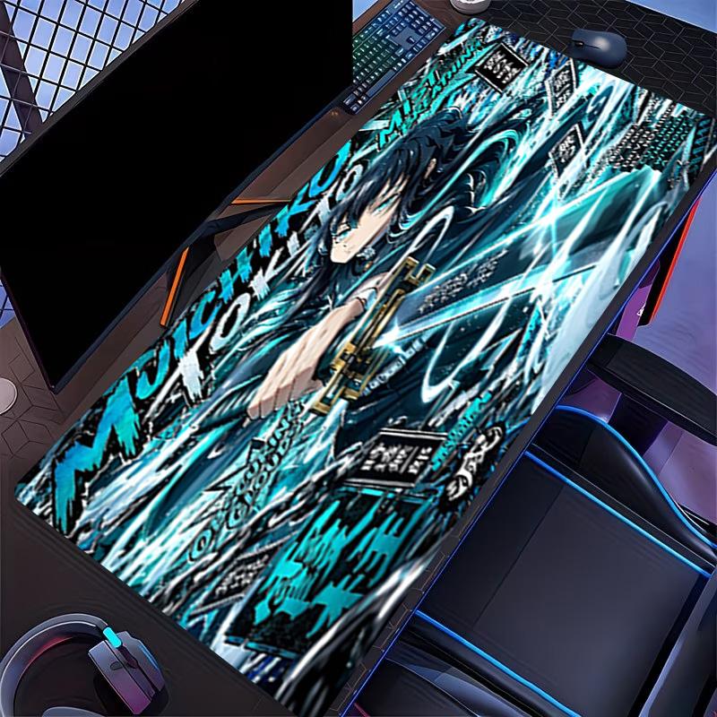 Demon Slayer Print Mouse Pad, for Keyboard Pad Laptop PC Mat for Office Home Use, Desk Decor, Perfect Birthday Gift for Gamers