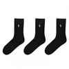 Ralph Lauren Mens Cotton Crew Socks (Pack of 3)