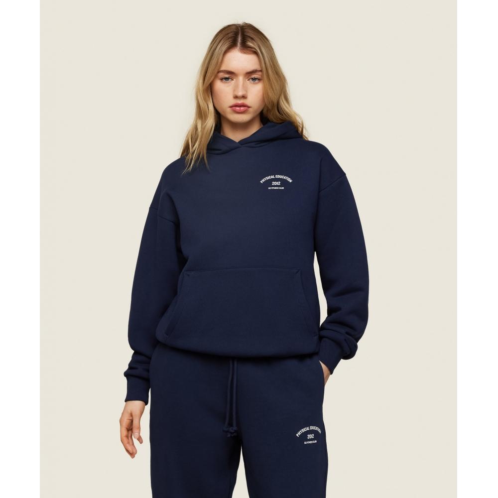 

Толстовка Gymshark Phys Ed с рисунком, синяя B1c7f Uc4s