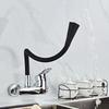Black Single Cold Water Tap  Standard Kitchen Water Supply Systems