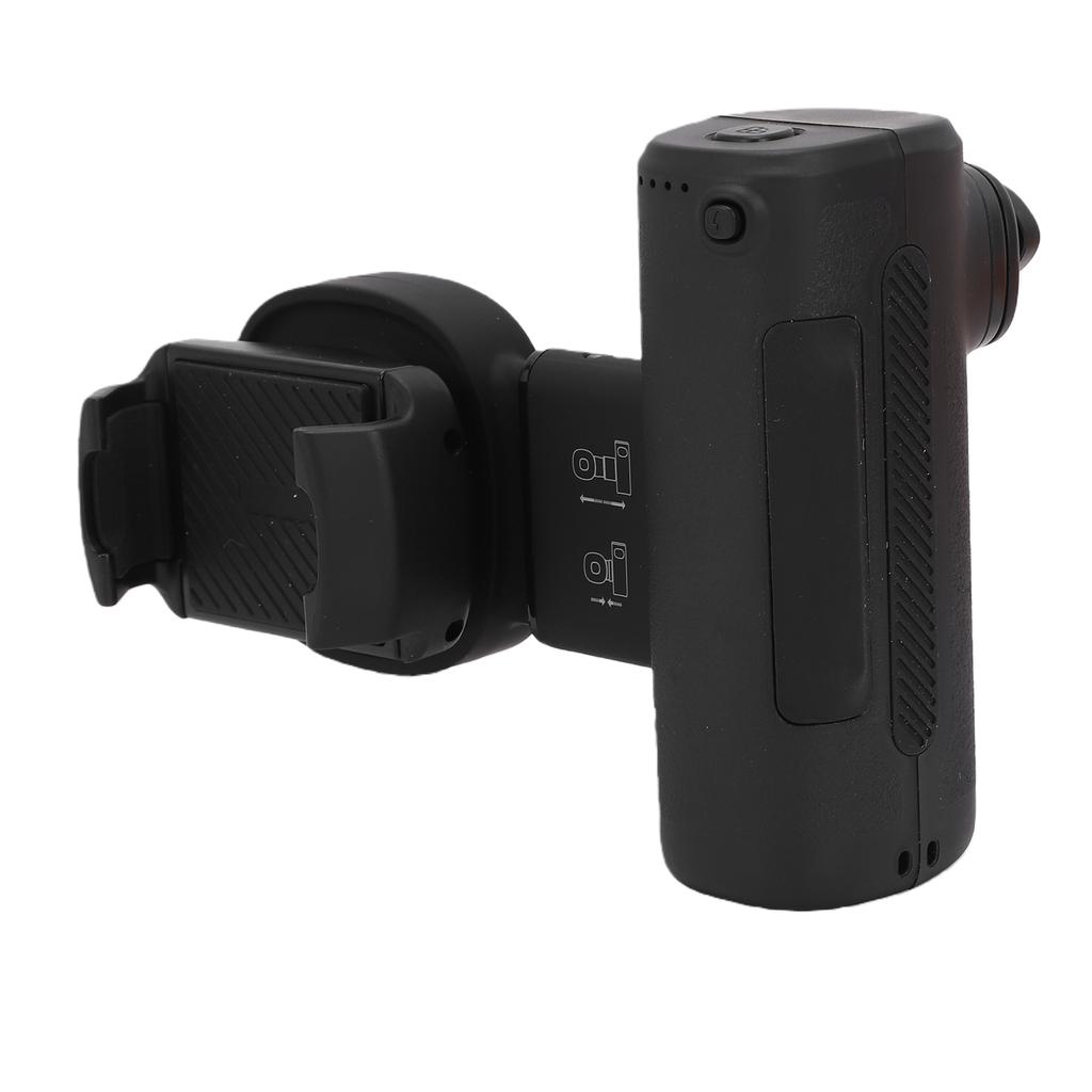 Smartphone Stabilizer Fill Light Aid 90 Degree Rotation Single Axis Handheld Phone Stabilizer for Outdoor Photography