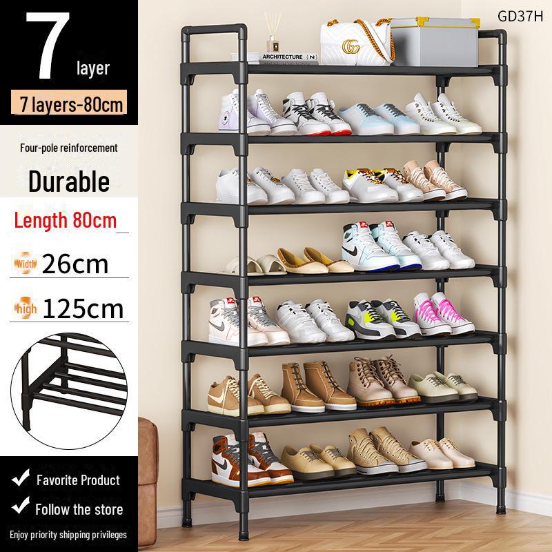 Zapatero y Armario Multicapa a Prueba de Polvo para la Entrada del Hogar o Residencia de Estudiantes