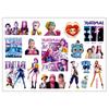 Kpop Witch Hunters Children'S Cartoon Tattoo Sticker Cute Color Girl Group Cos Transfer Sticker