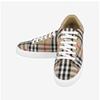 Burberry Check Leather Sneakers A7026
