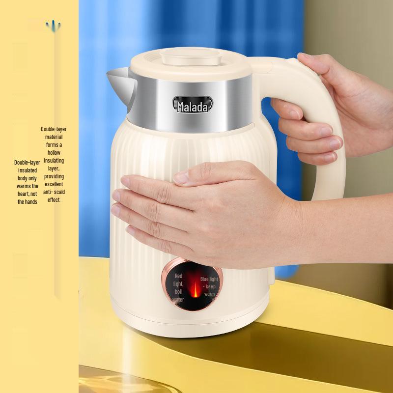Wanlida 2025 Electric Kettle: Automatic Power-Off, Large Capacity, Insulated Boil, Household Use