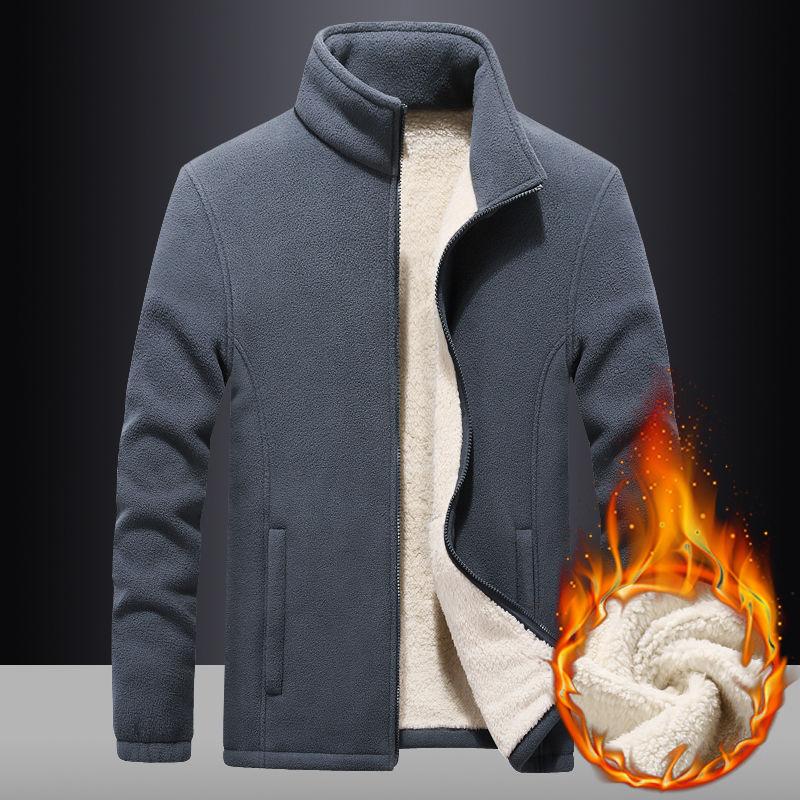 Men's M-8XL Oversized Plus Velvet Winter Thermals Clothes Down Coat Jacket Trench Coat Windbreaker Fat Men