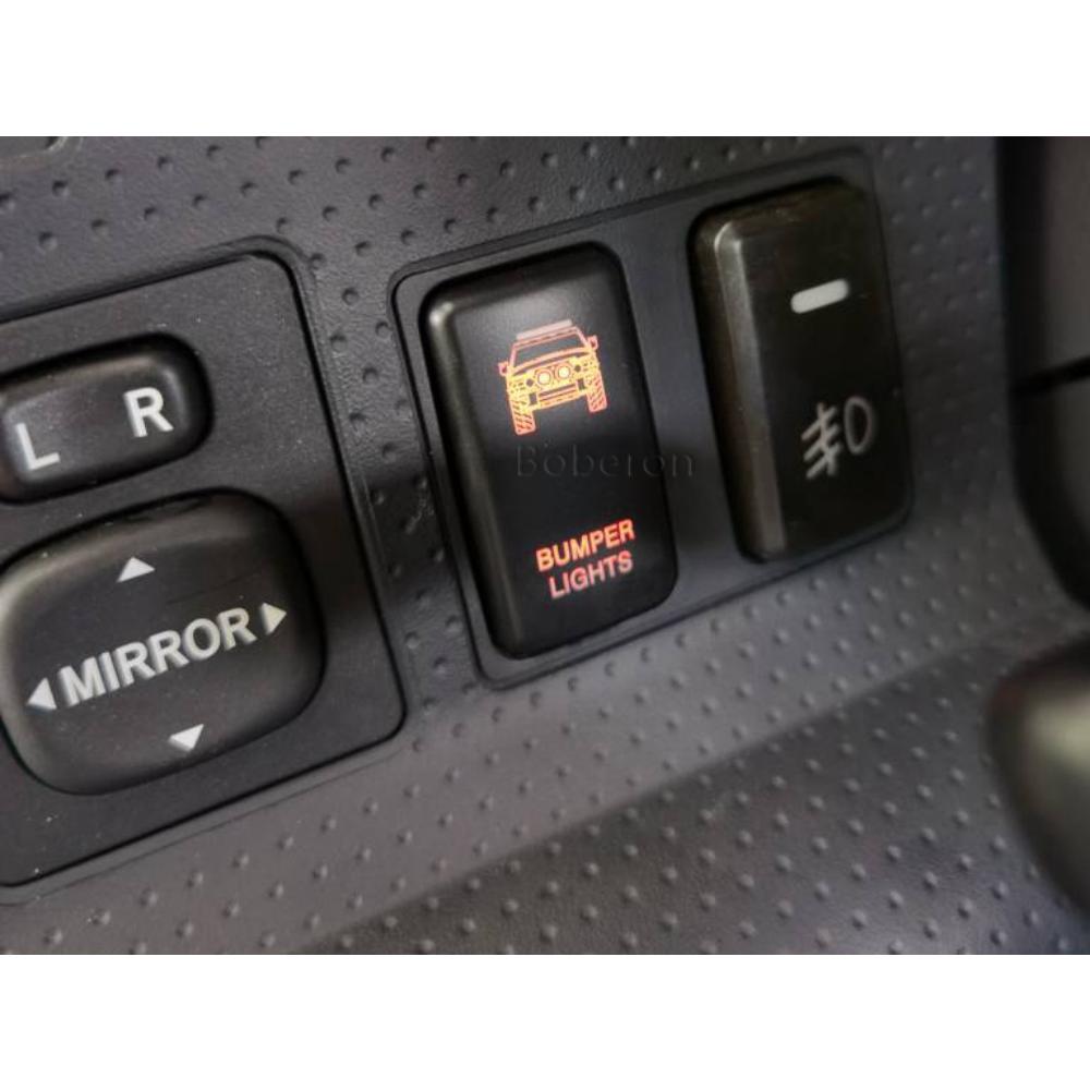 Car Reverse Bumper Driving Lights Anti-slip Power On Off Switch For Toyota Tacoma Land Cruiser Reiz Hilux Prado 120 FJ CRUISE