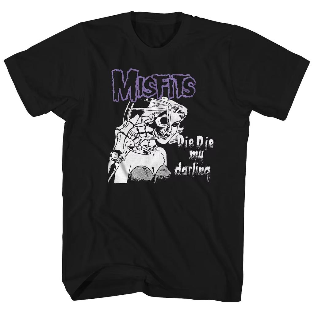 The Misfits Band Rock Hardcore Punk Style Casual TShirt Unisexs and Womens Luxury Top 2026 Logo Rock Ins Y2k