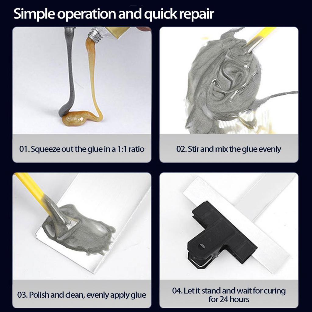 High-Quality Metal Radiator Repair Glue for Sand Holes and Water Tanks