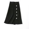 Great Value Feedback ~ Revoked by Brand High Waist Slim Looking Autumn and Winter Thickened Knitting Skirt Mid-Length Slit Sheath Skirt