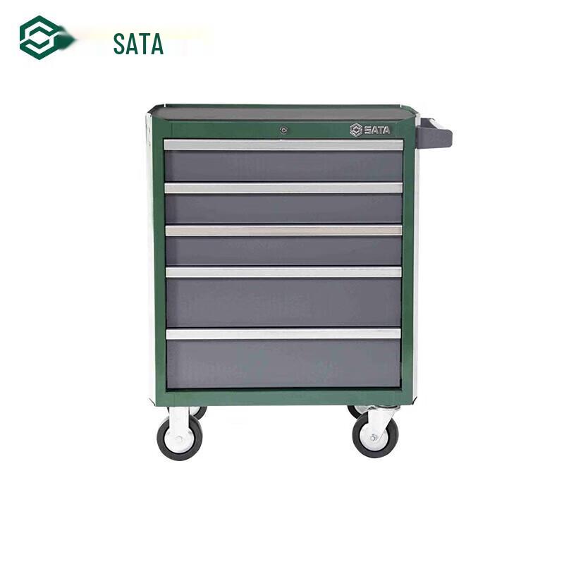 Мобильная тележка для инструментов для авторемонта SATA с 5 ящиками